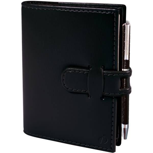 Kalender Miniday 7x10cm Soho schwarz 2027