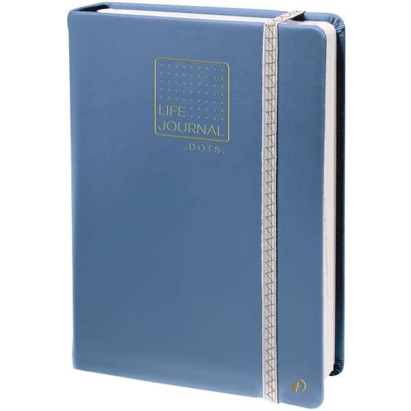Life Journal 21 Dot Blaugrau
