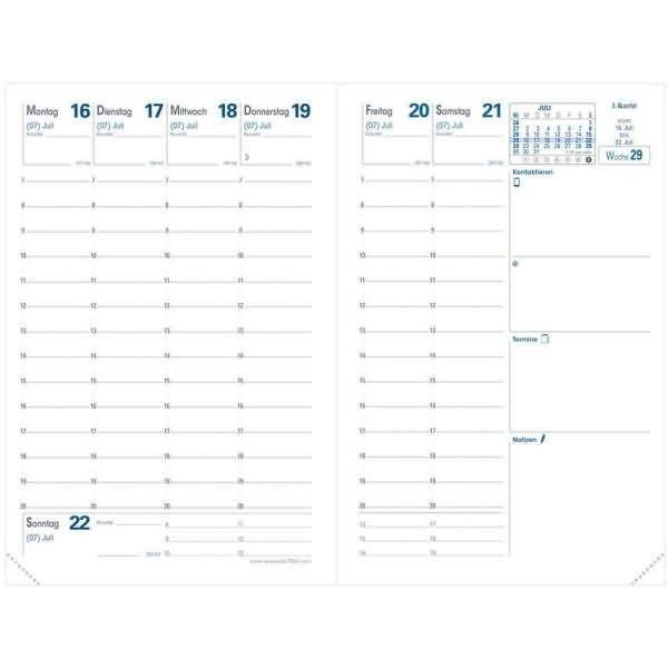 Lehrerkalender Akademiker Einlage 10x15cm 2022/2023