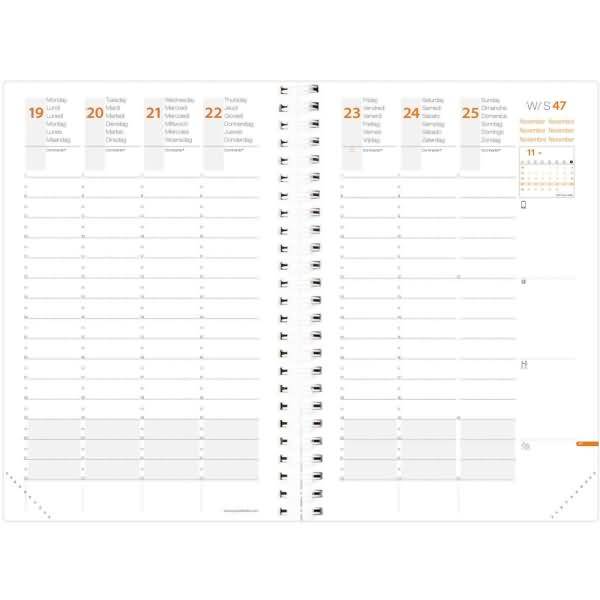 Ersatzkalendarium Time & Life Large 16x24cm 2025