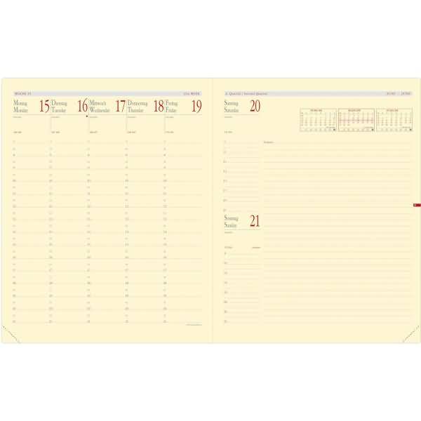 Ersatzkalendarium Pre Prestige Note 21x27cm 2026