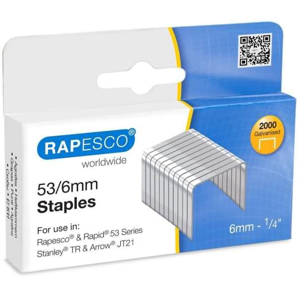 Rapesco 0751, 305 g, 2000 Stück(e)