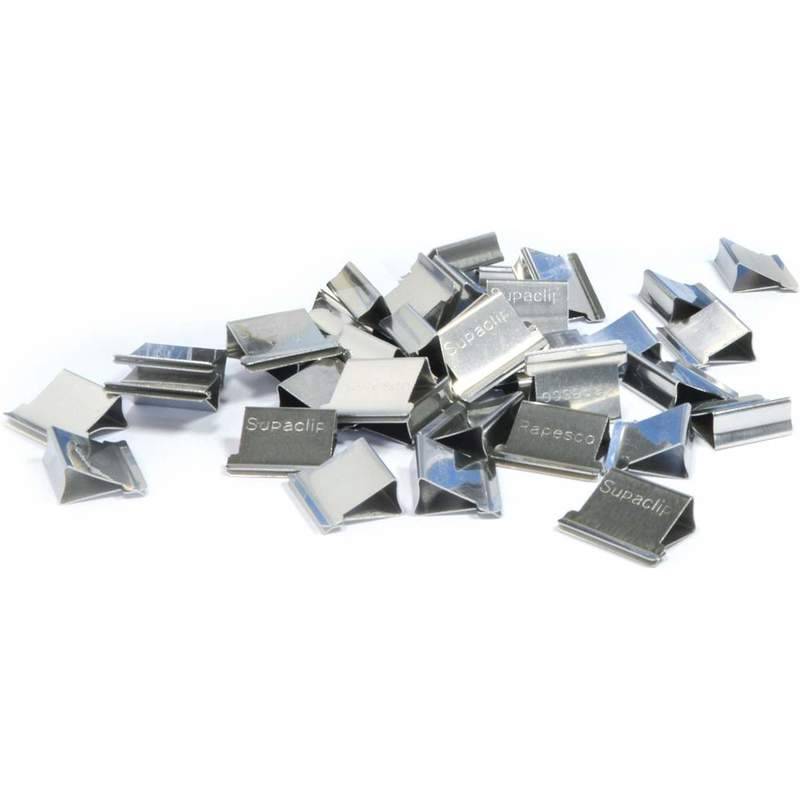 RAPESCO Dokumentenclips Supaclip 40, Edelstahl, 350 Stück