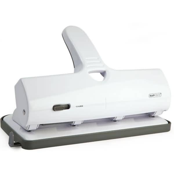 Rapesco ALU 40 Heavy Duty, Weiß, Aluminium, 40 Blätter