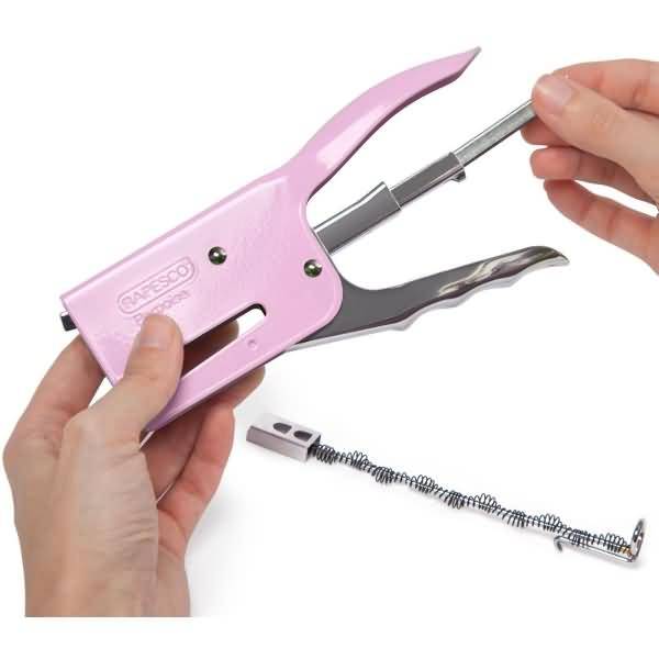 Heftzange Porpoise 50 Blatt Rosa