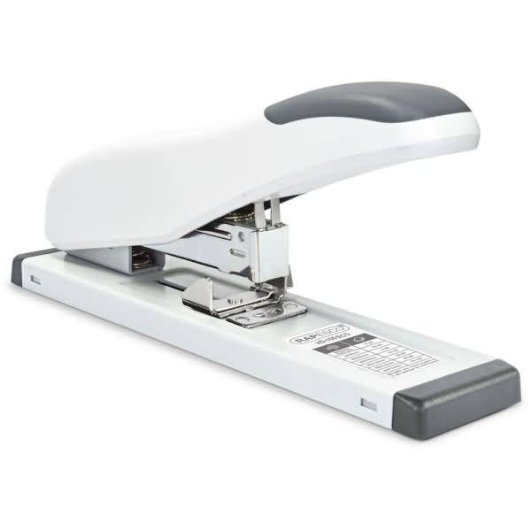 Rapesco ECO HD-100, 100 Blätter, Weiß, Flacher Clinch, Kunststoff, 800 g