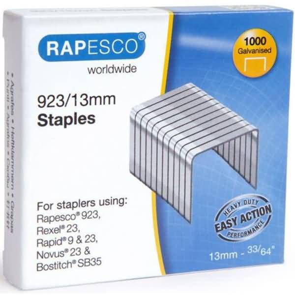 Heftklammern 923/13mm verzinkt VE=1.000 Stück