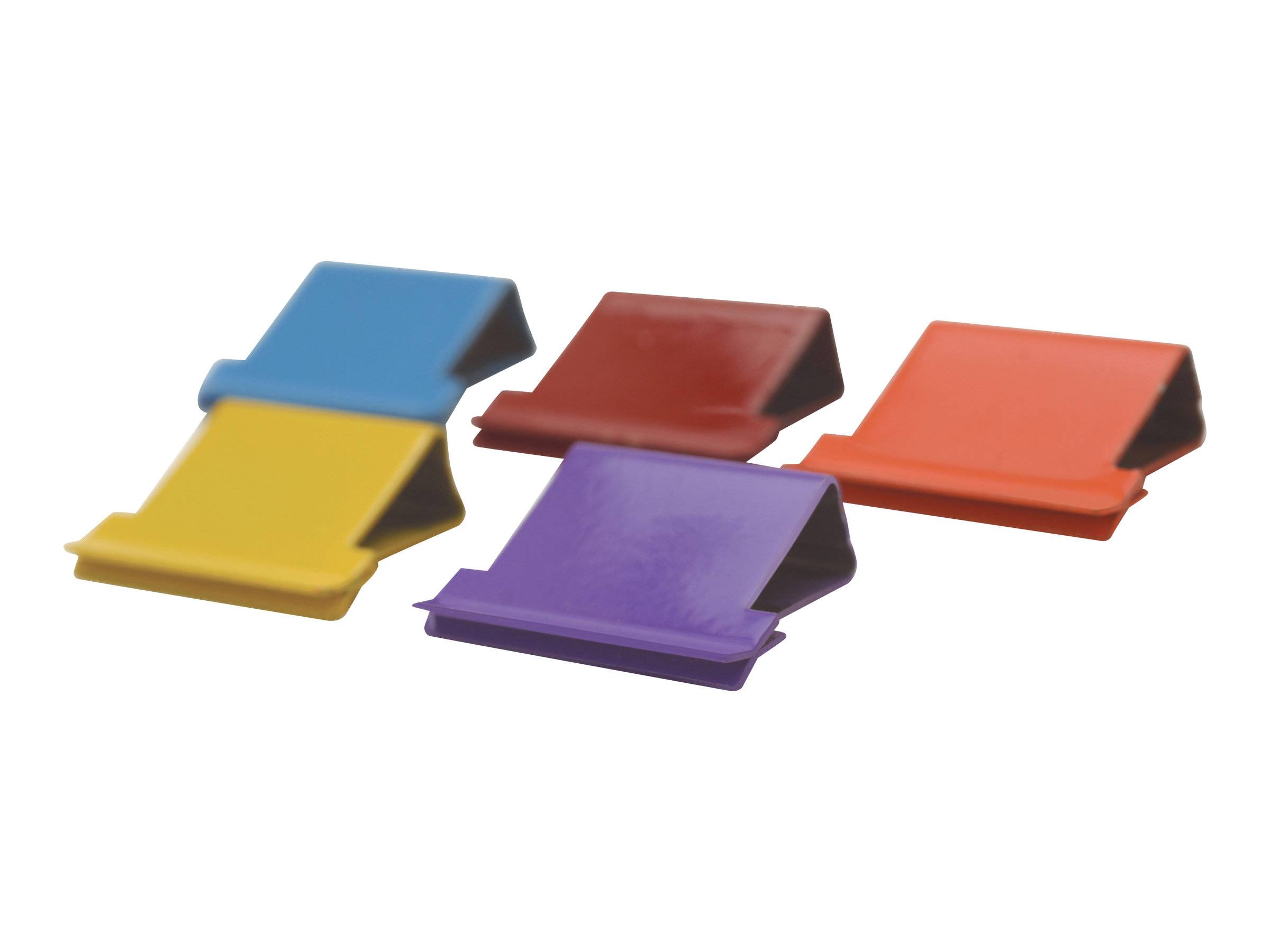 Rapesco Clips - Multicolor - Packung mit 50