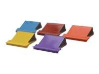 Rapesco Clips - Multicolor - Packung mit 50