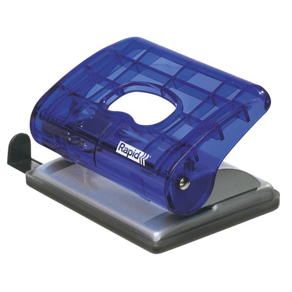 Bürolocher FC6 - transparent blau