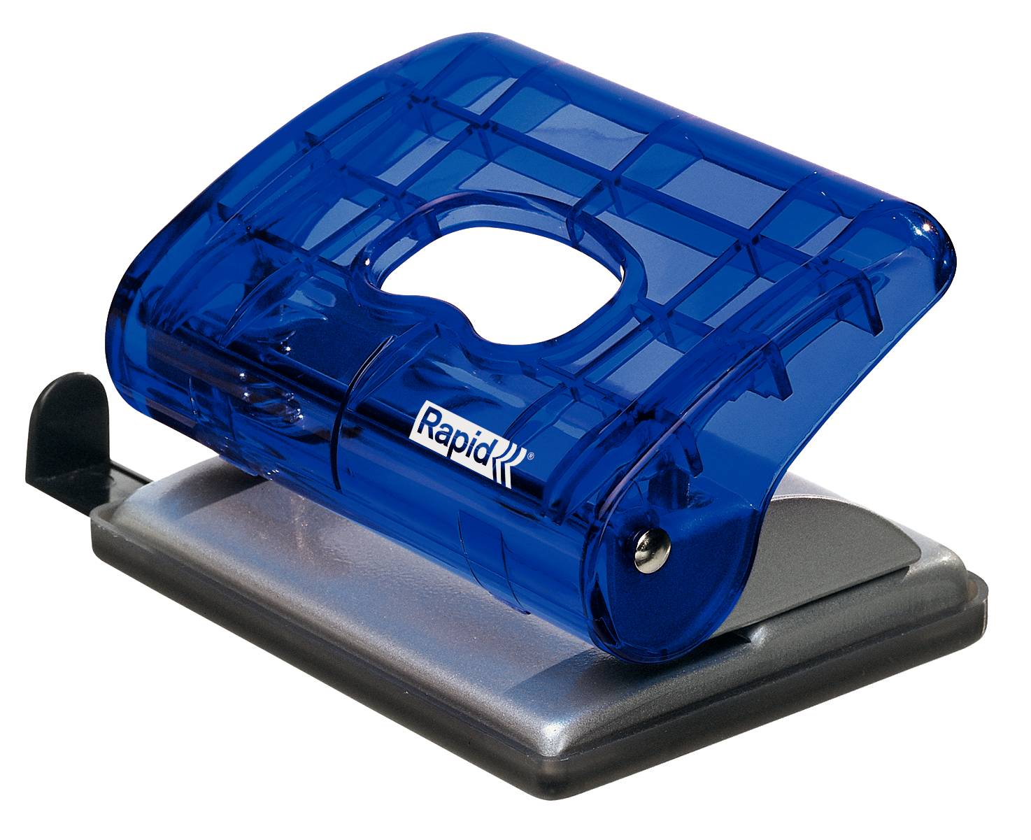 Bürolocher FC6 - transparent blau