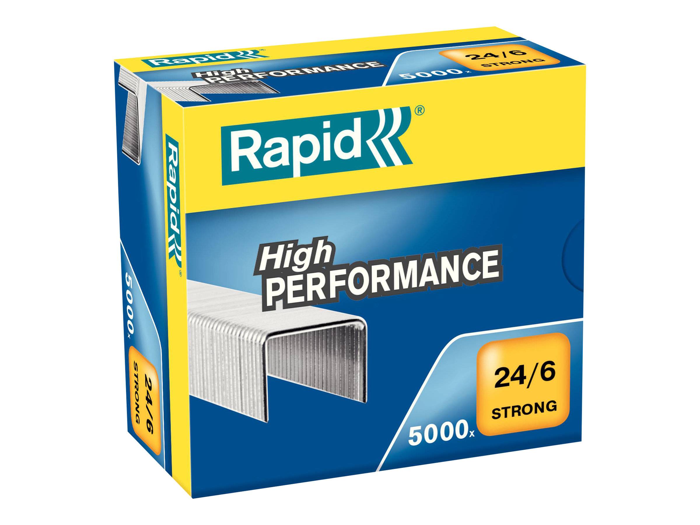 Rapid Strong - Heftklammern - 24/6 - 6 mm - verzinkt