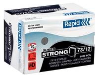 Schachtel Rapid Strong 73/12 Heftklammern, gekennzeichnet mit „extra hohe Leistung