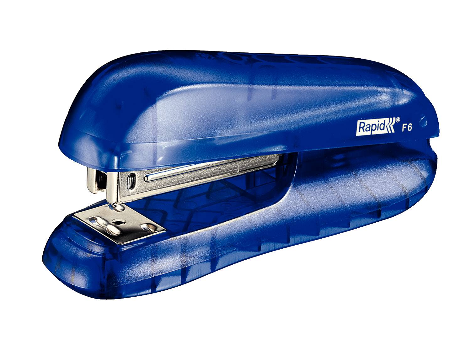 Rapid Heftgerät F6 - transparent blau