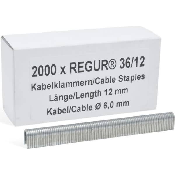 Bogenklammern Typ 36 36/12 mm VE=2000 Stück