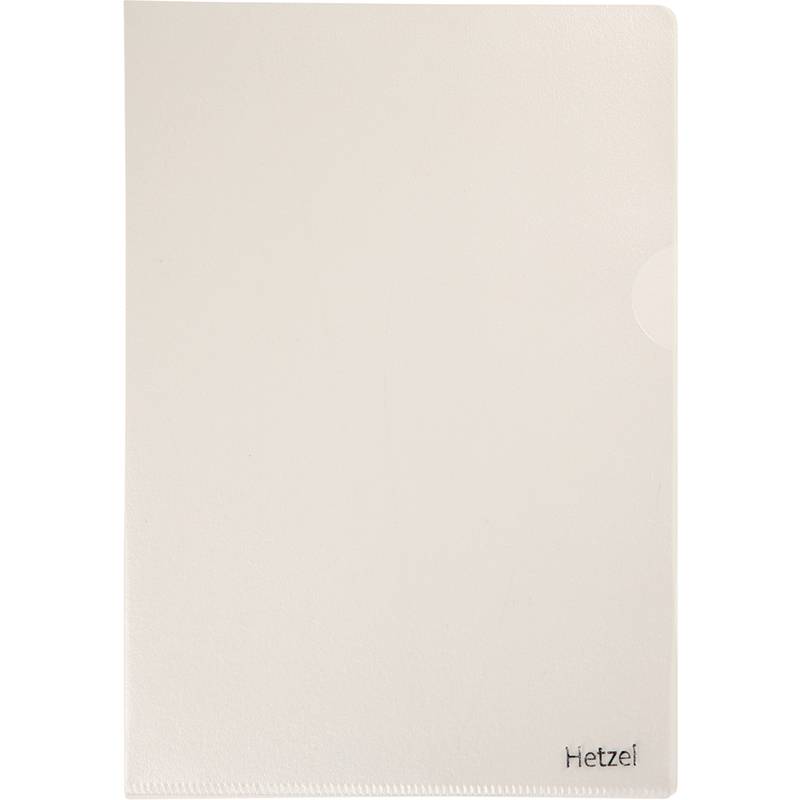 HETZEL Sichthülle Standard, A5, PP, genarbt, 0,11 mm