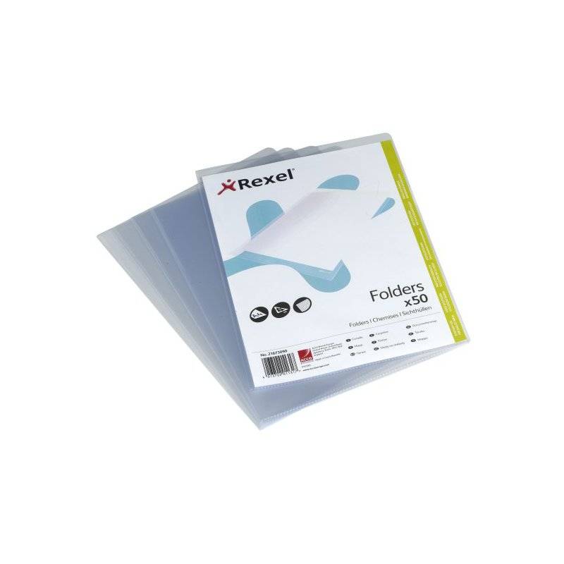 REXEL Sichthülle Standard, A4, PP, glasklar, 0,10 mm