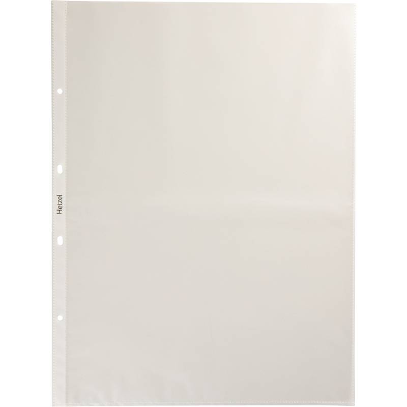 HETZEL Prospekthülle Standard, A3 hoch, PP, genarbt, 0,08 mm