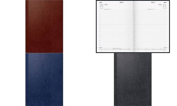 rido idé Buchkalender Chefplaner Miradur, 2019, dunkelblau (6280093)