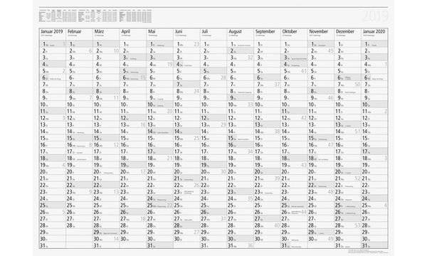 rido idé Wandkalender Plakatkalender young design 2019 (6250281)