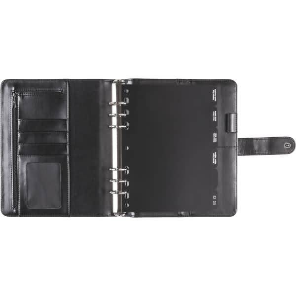 Zeitplaner A5 Timing 1 Kunstleder schwarz
