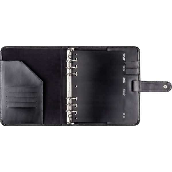 Zeitplaner A5 Timing 1 Kunstleder schwarz