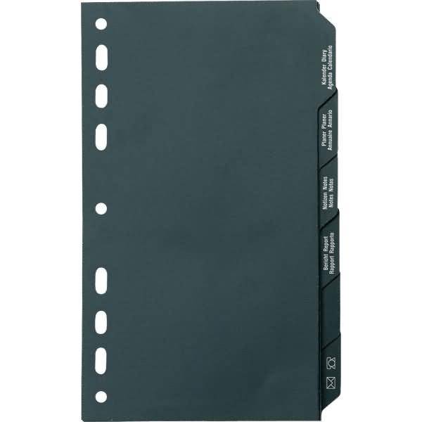 Hauptregister Timing 1 schwarz 6 Blatt