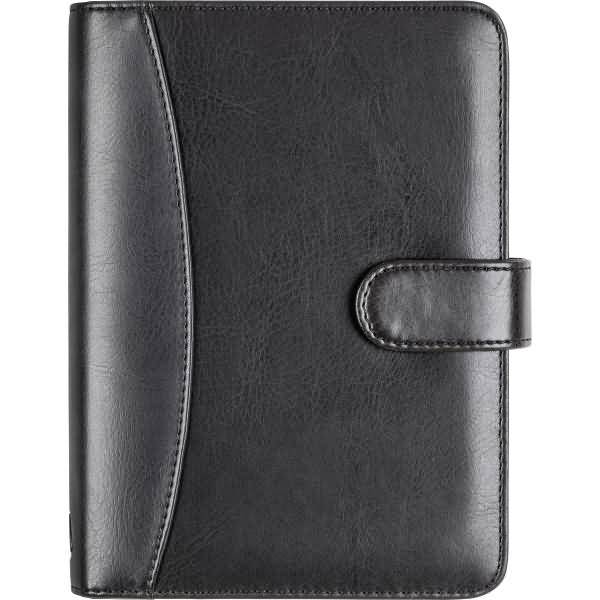 Zeitplaner Timing 2 Kunstleder schwarz