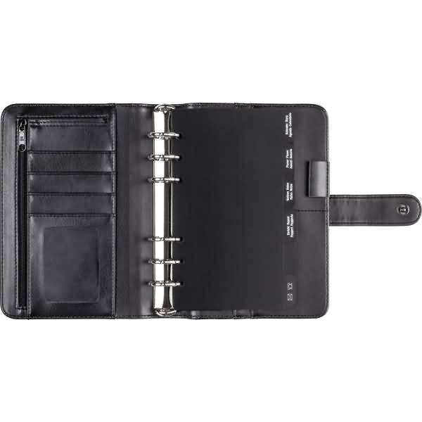 Zeitplaner Timing 2 Kunstleder schwarz