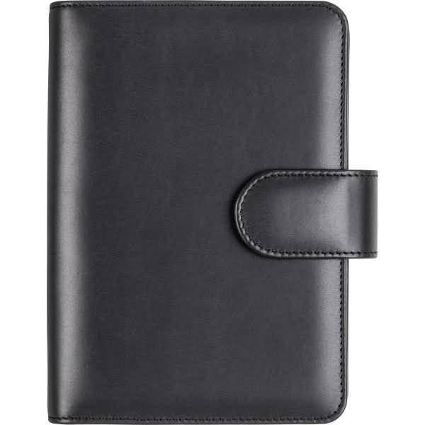 Zeitplaner Timing 2 Leder schwarz