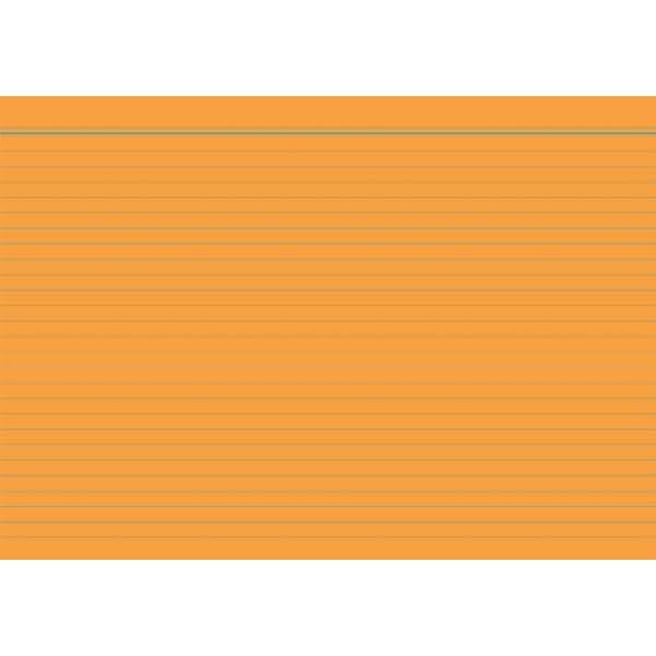 Karteikarten A6 liniert 170 g/qm orange VE=100 Stück