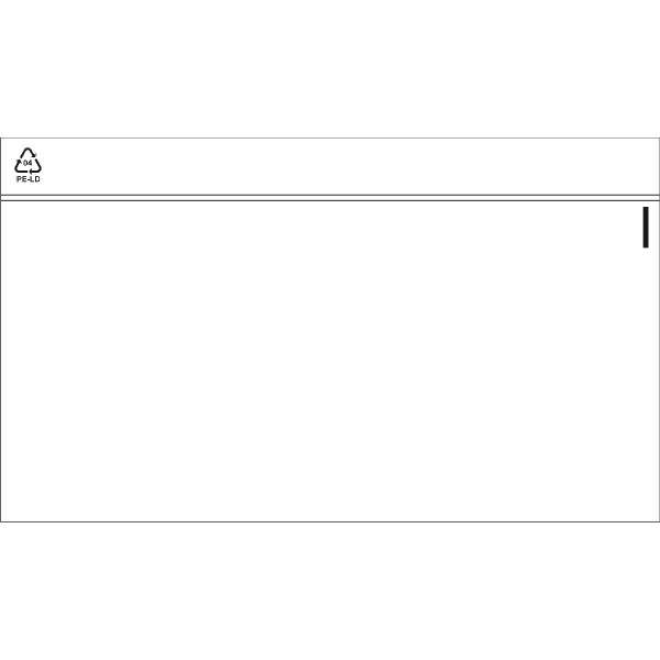 Begleitpapiertasche DL ohne Aufdruck Spenderbox