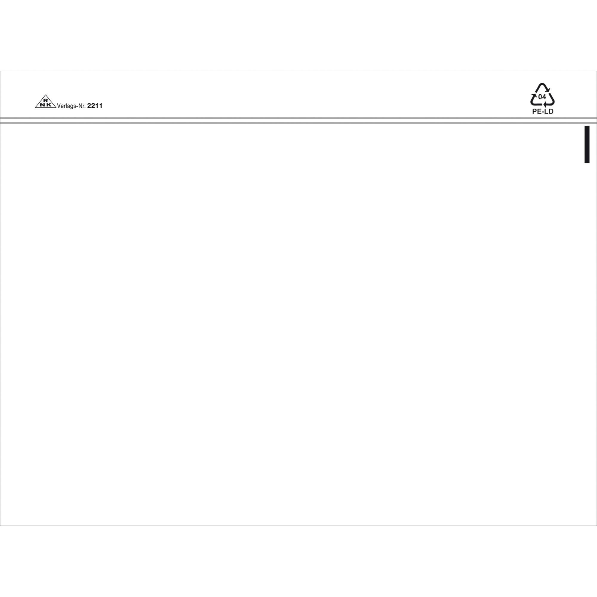 RNK Begleitpapiertasche 2211 C5 o.A.