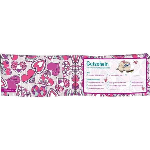 Gutscheinheft Idee & Stil -12 Gutscheine für meine Liebste- 150x80mm