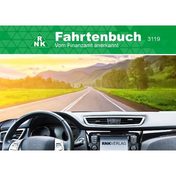 Fahrtenbuch für Pkw mit Parkscheibe A6 quer VE=2 Stück