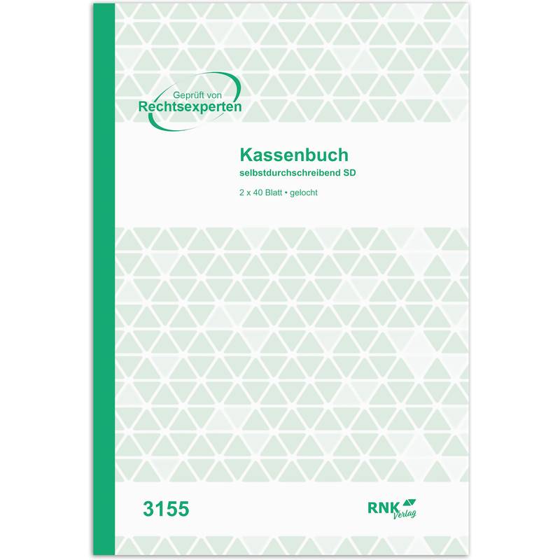 RNK Verlag Kassenbuch, DIN A4, mit Umsatzsteuererfassung, SD