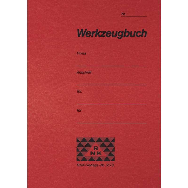 RNK Verlag Werkzeugbuch, DIN A6