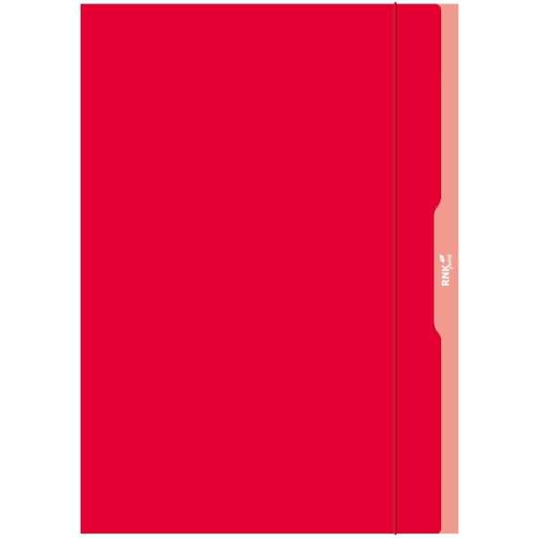 Zeichenmappe A3 Karton 350g/qm Gummizug rot
