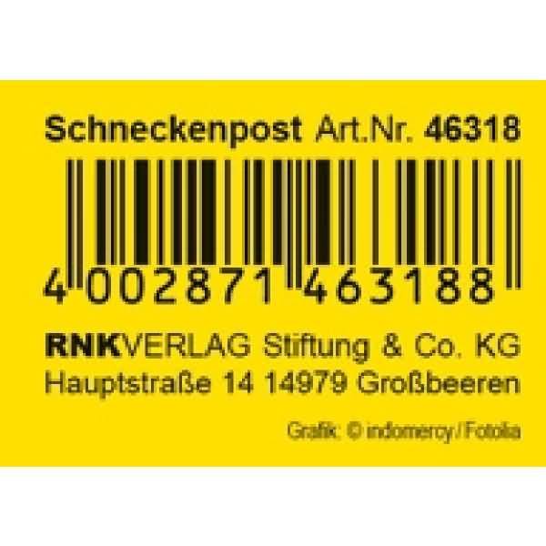 Postmappe -Schneckenpost- PP A4