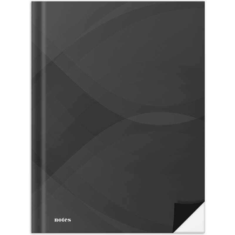 RNK Verlag Notizbuch "notes carbon black", DIN A5, blanko