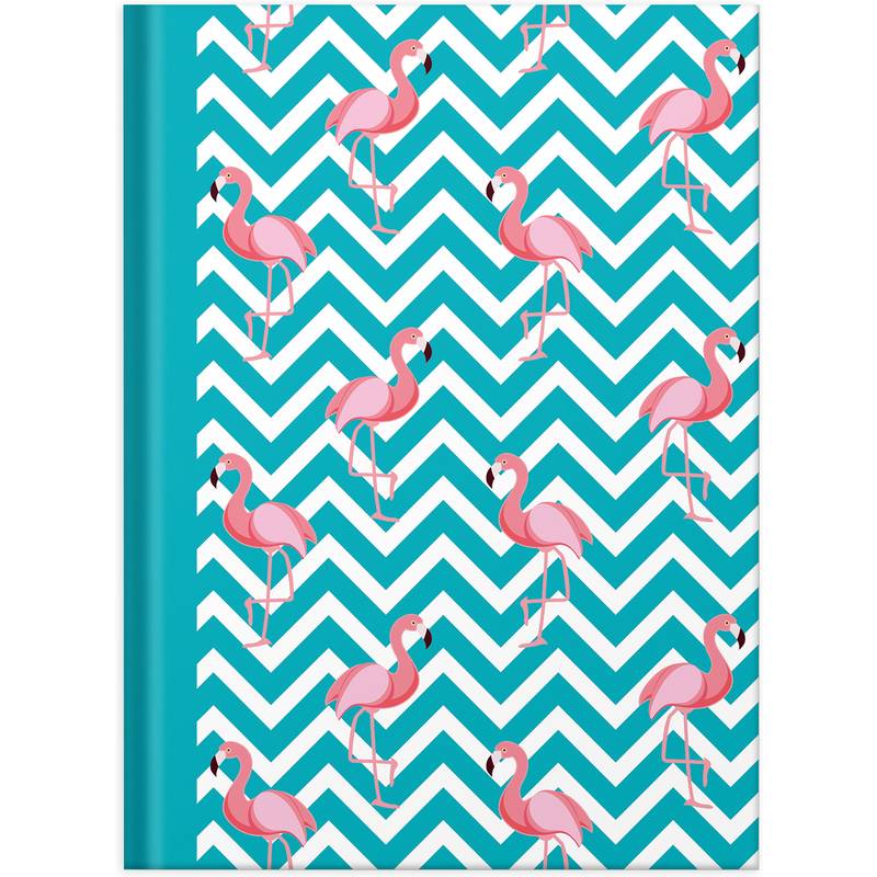 RNK Verlag Notizbuch "Flamingo blau", DIN A5, dotted