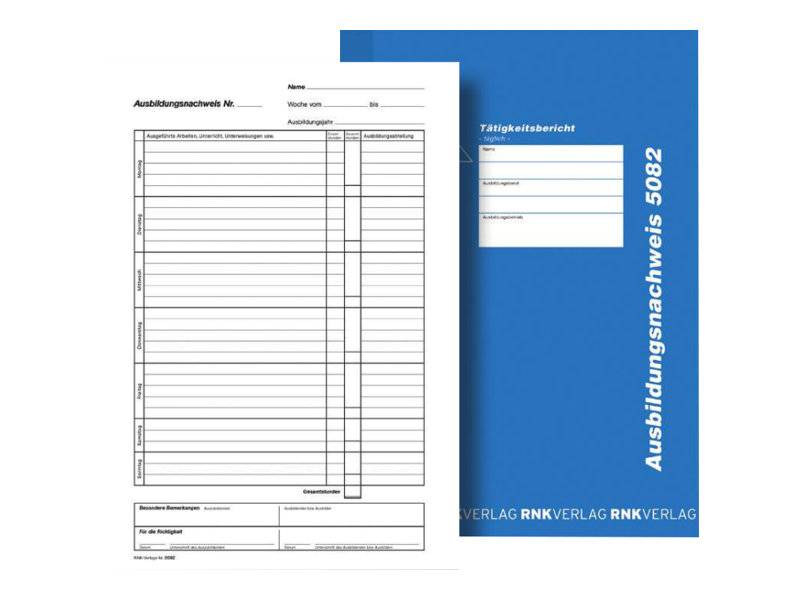 RNK RNKVERLAG - Schulungszertifikat - 1 Woche pro Seite