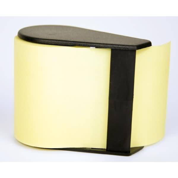 Haftnotiz Rolle im Abroller gelb 60mmx10m nachfüllbar