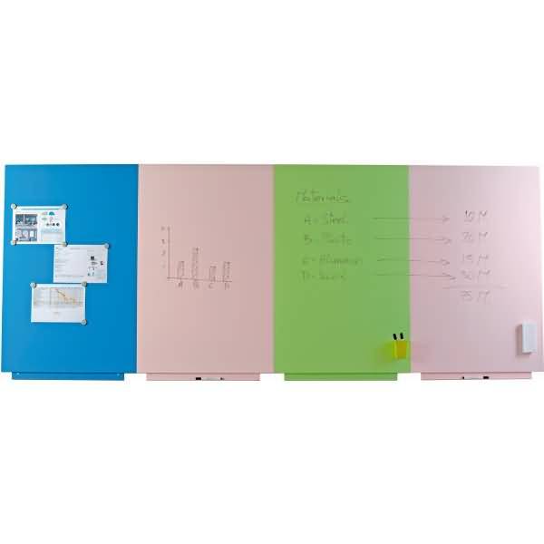 Whiteboard SkinWhiteboard 75x115cm blau
