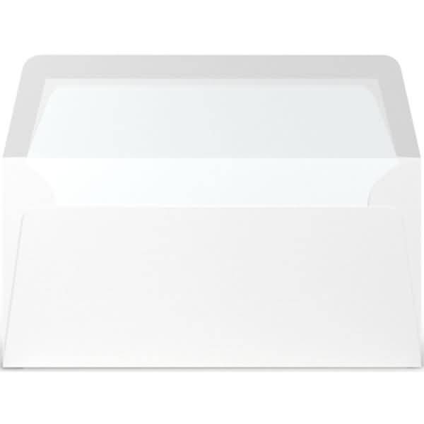 Briefumschläge DINlang 100g/qm weiß VE=5 Stück