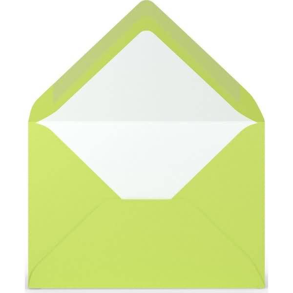Briefumschläge C6 100g/qm maigrün VE=5 Stück