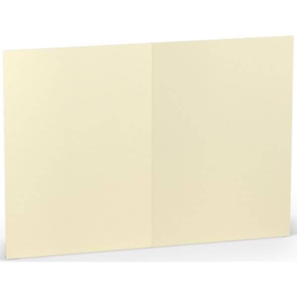 Doppelkarten A6 220g/qm chamois VE=5 Stück