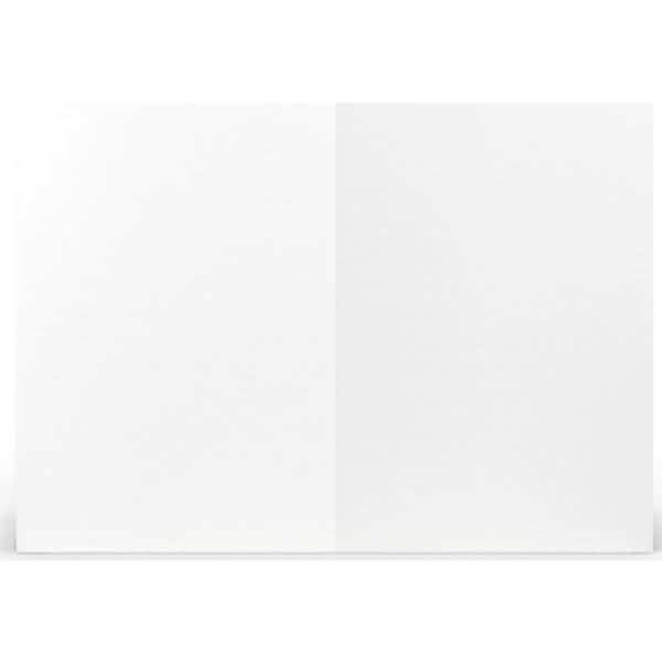Doppelkarten A6 220g/qm weiß VE=5 Stück