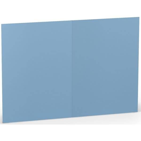 Doppelkarten A6 220g/qm dunkelblau VE=5 Stück