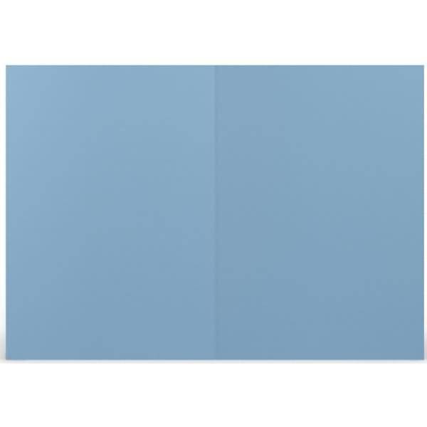 Doppelkarten A6 220g/qm dunkelblau VE=5 Stück